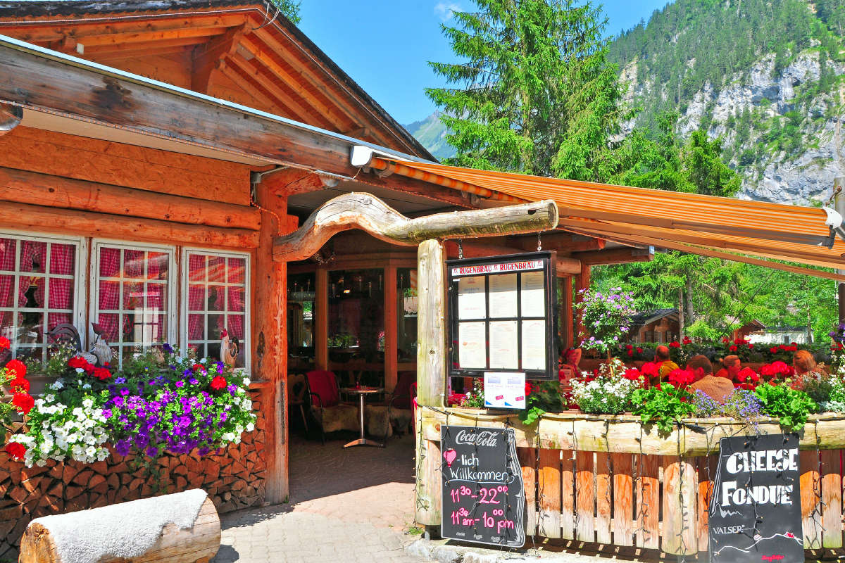 Restauracja na kempingu Jungfrau