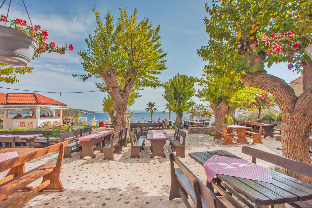 Restauracja na kempingu Belvedere Trogir
