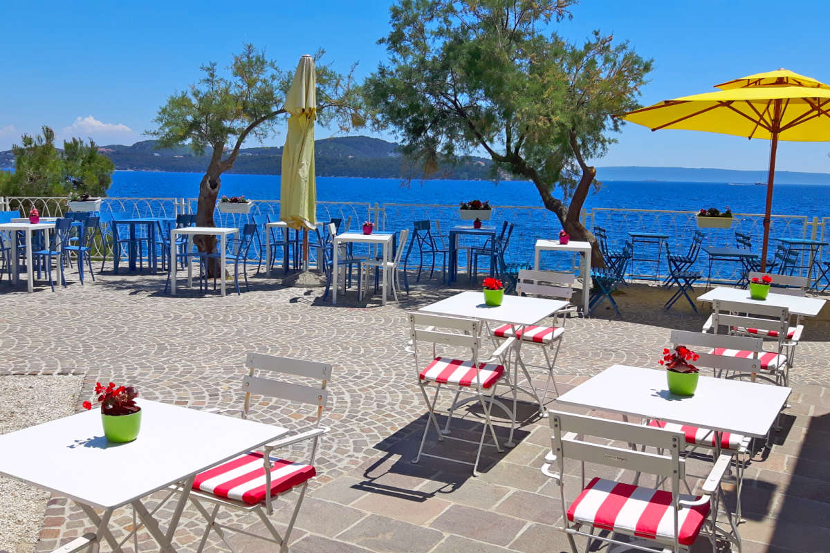 Kawiarnia na kempingu Belvedere Trogir